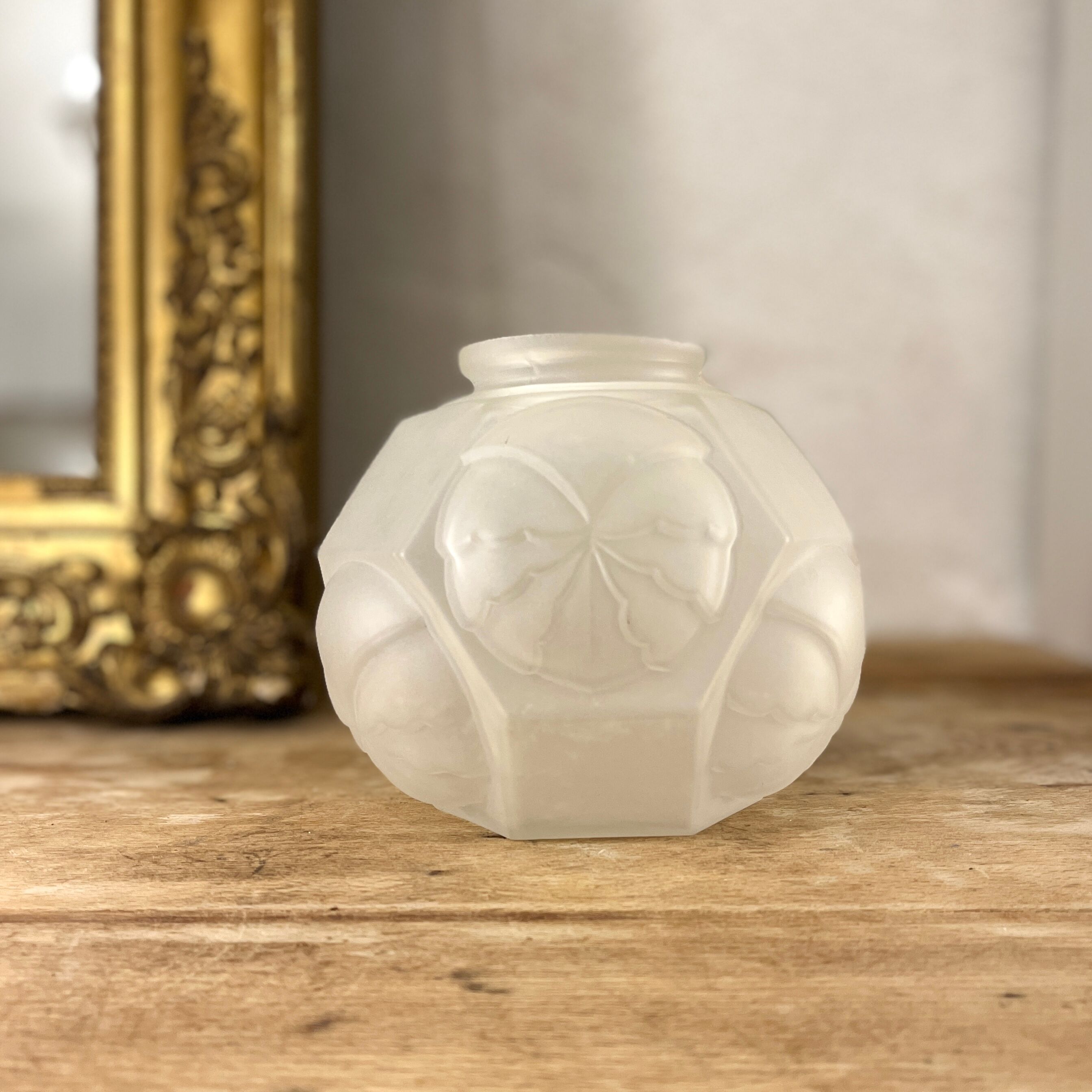 Art deco ball vase