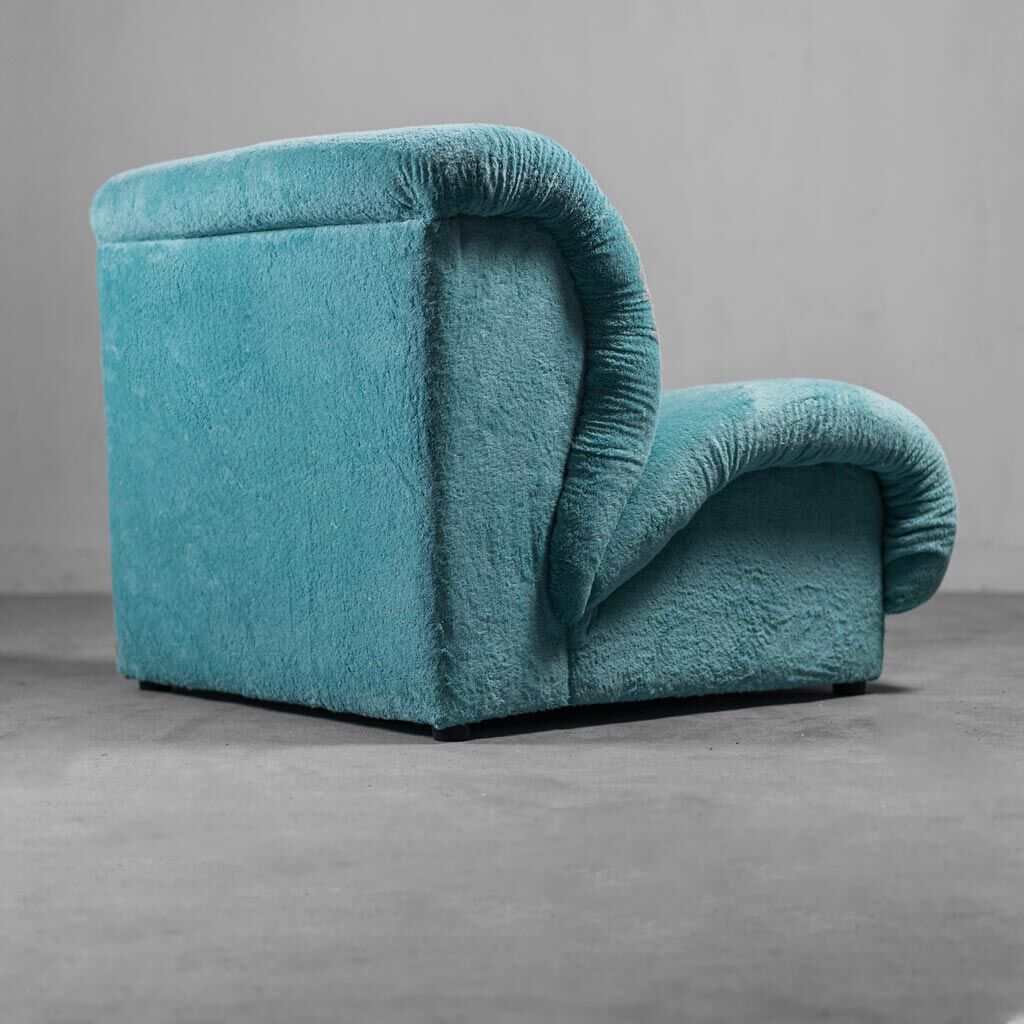 Tiffany Doimo 70s vintage modern sponge armchair