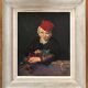 Oil on canvas: The Cherry Boy