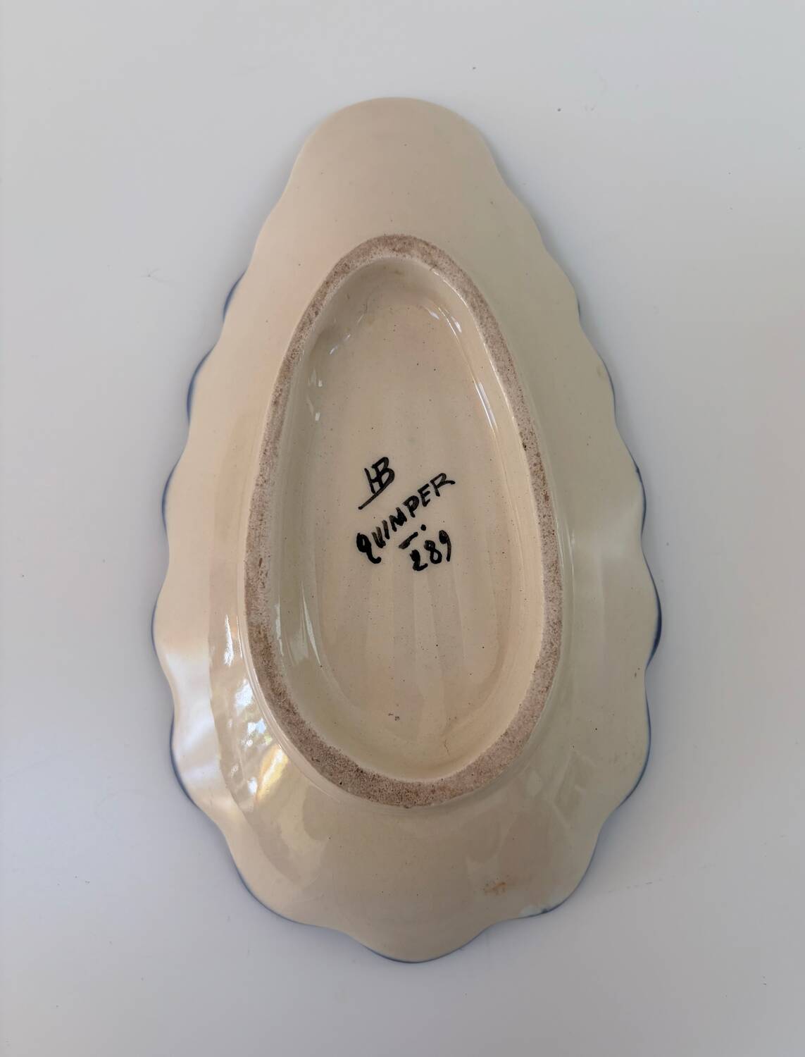 Ravier Coupelle 1930 in Quimper earthenware - HB Henriot