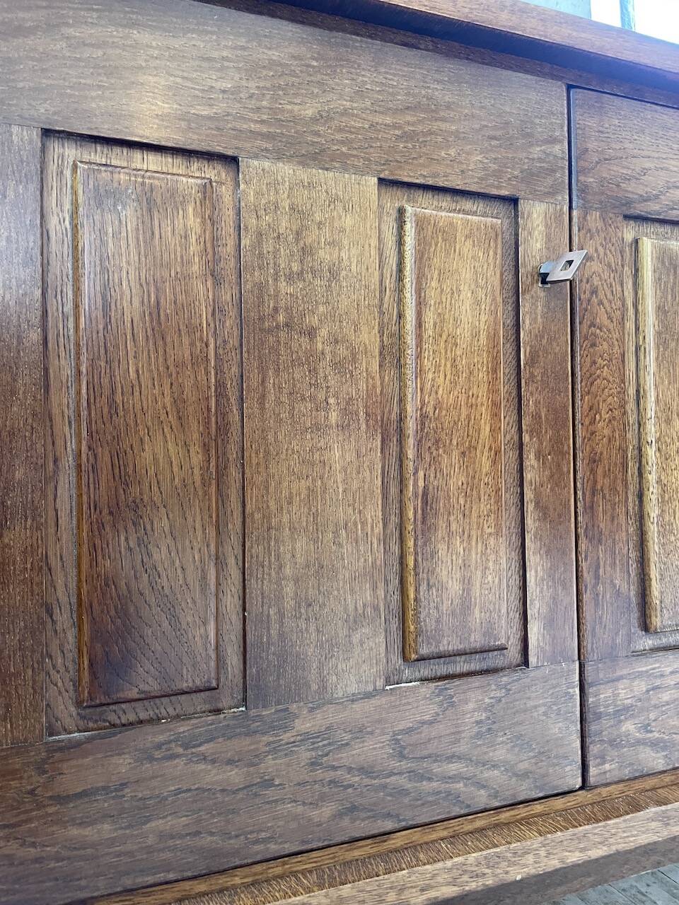 1950s modernist oak sideboard
