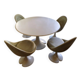 Tulip table and chair set