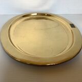 Oval brass tray
