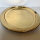 Oval brass tray