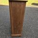 Antique oak cardboard box