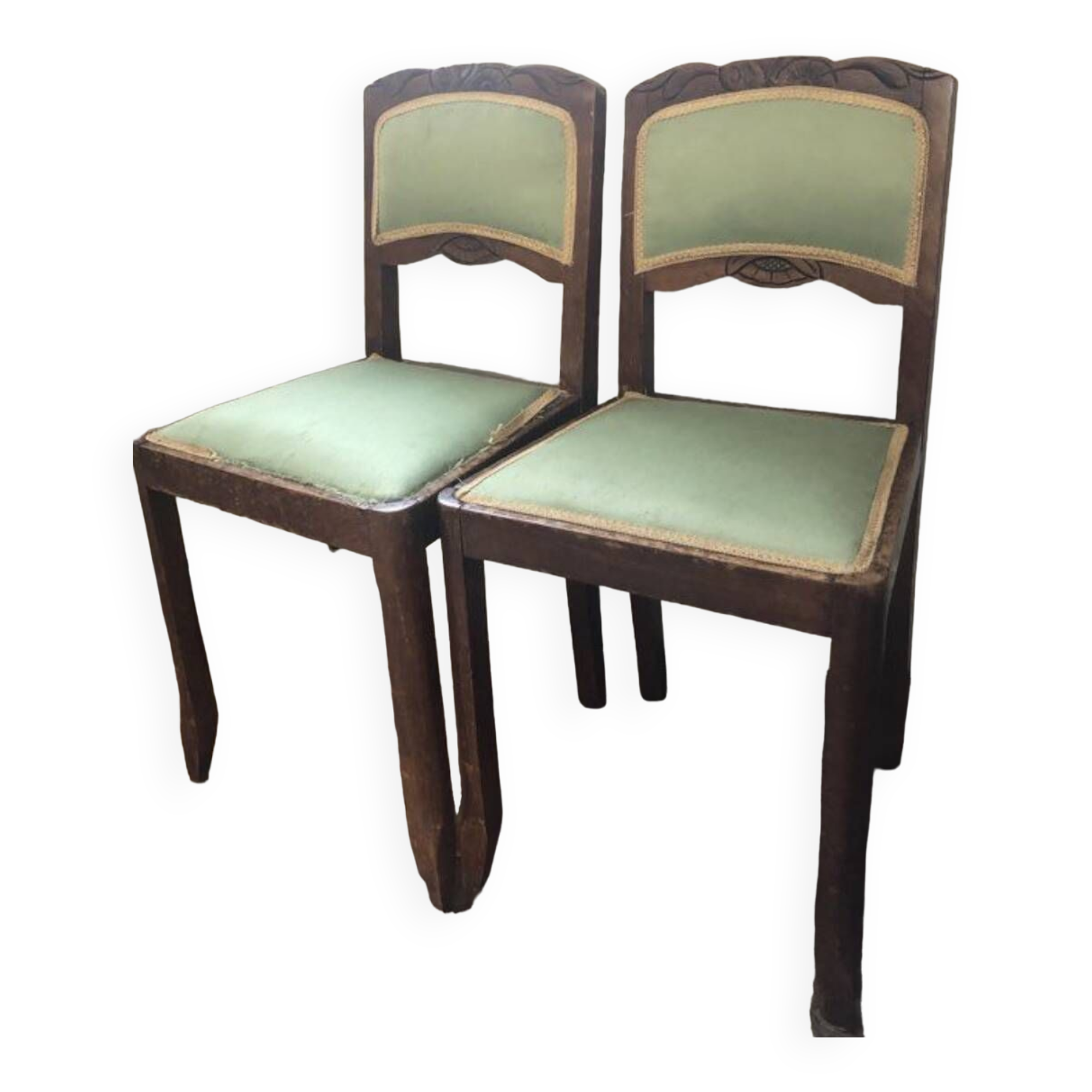 Pair of Art Deco chairs
