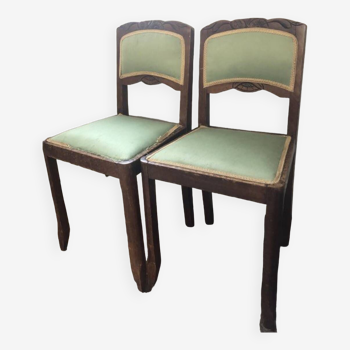 Pair of Art Deco chairs