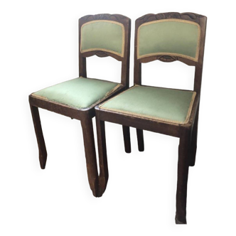 Pair of Art Deco chairs