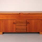 Torbecchia sideboard in walnut by Giovanni Michelucci for Poltronova, 1964