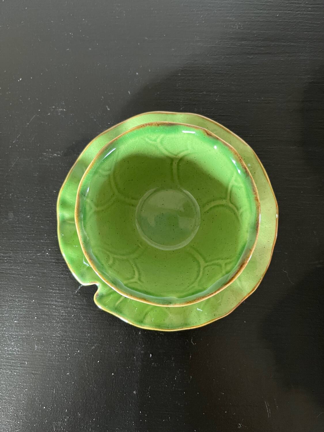 Cabbage tea set