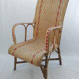 50s Wicker armchair