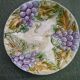 Slipware plates with vine decoration.