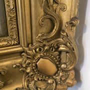 Rectangular mirror from the Empire period, mercury glass 18th century
