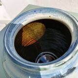 Vase en grés émaillé fait main
