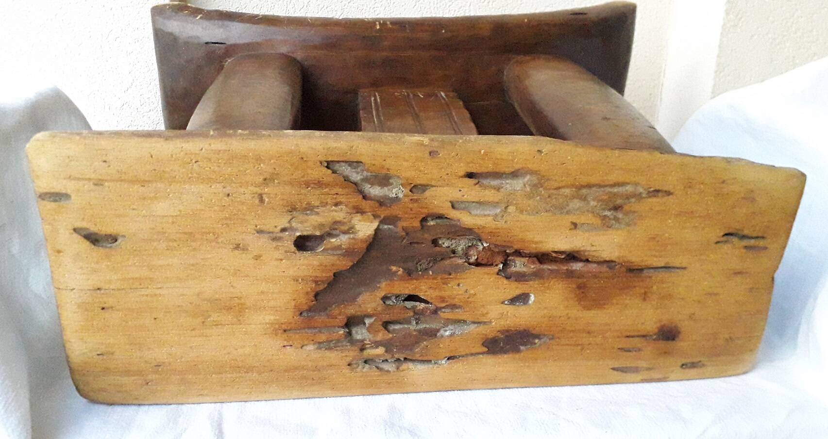 African wooden stool