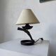 Brutalist metal lamp from the 50s