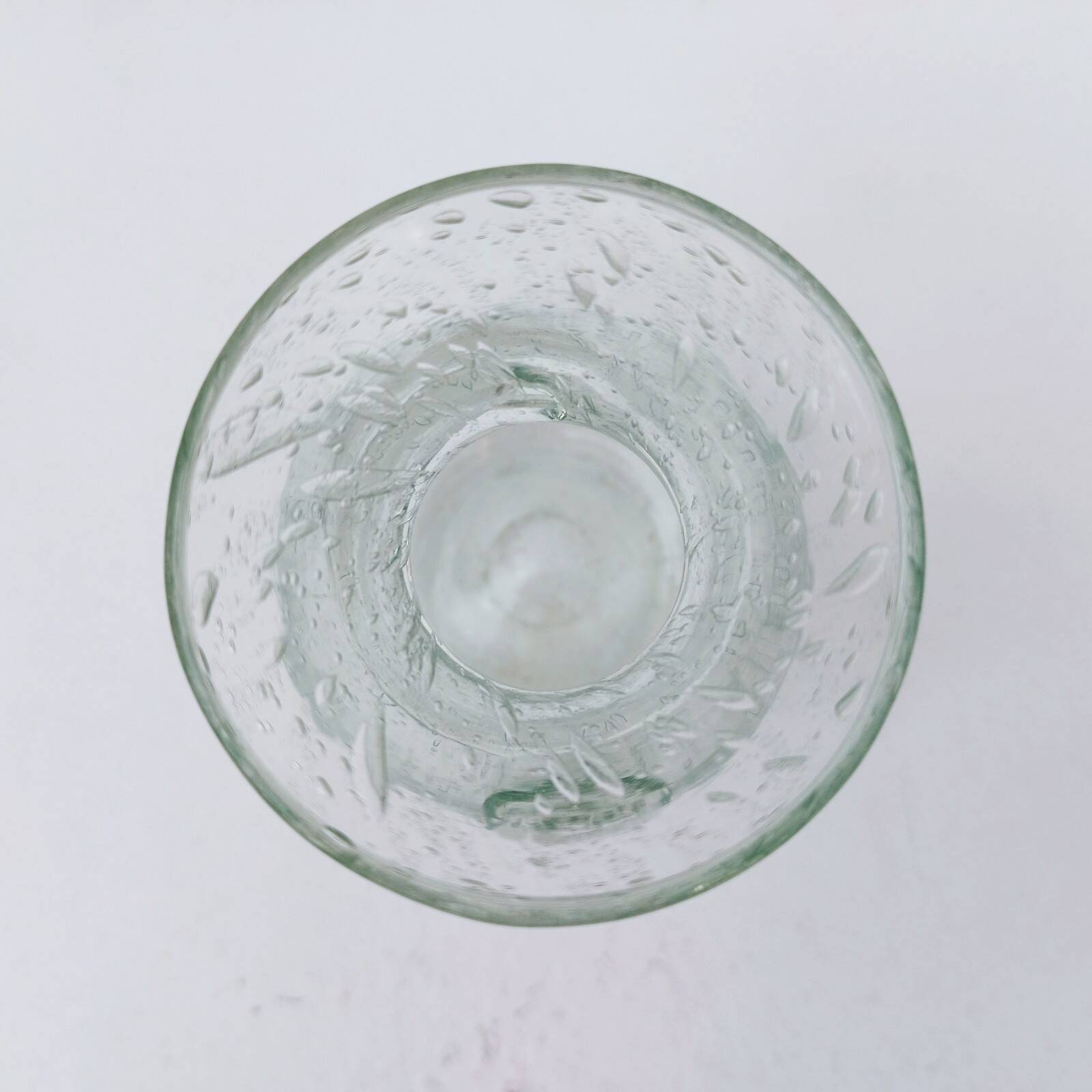 vintage Biot glassware blown glass carafe