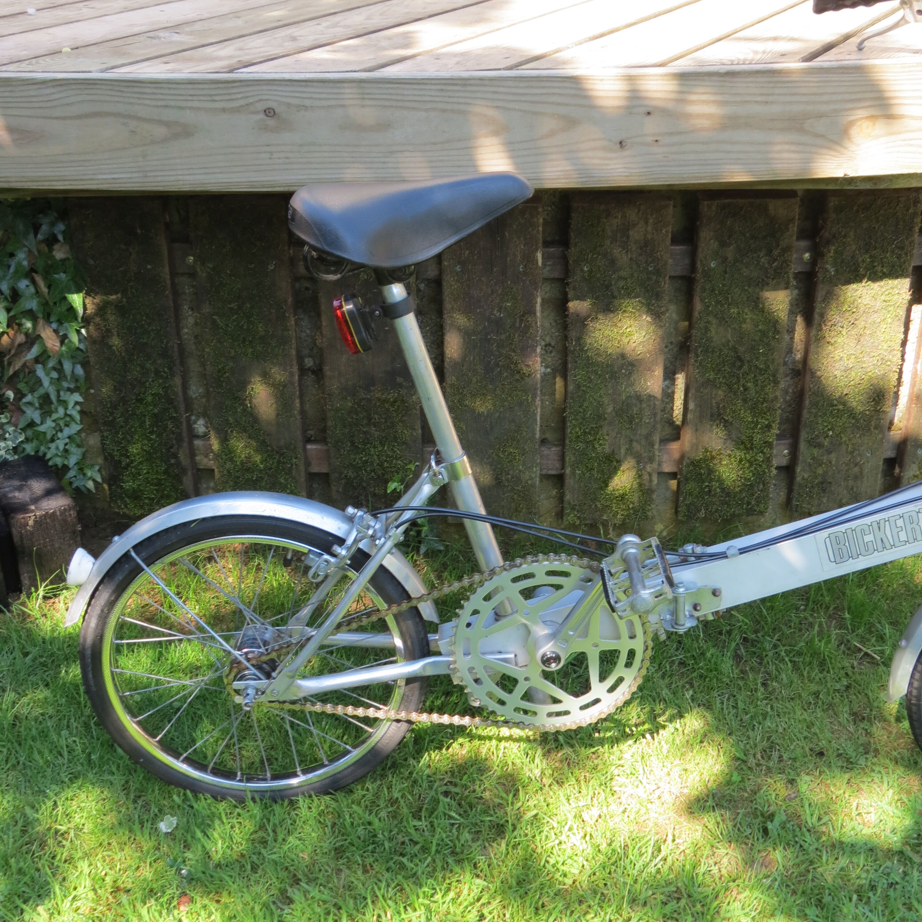 1970s aluminium fold up bike Bickerton portable