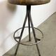 Grey Industrial Workshop Stool, 1960s