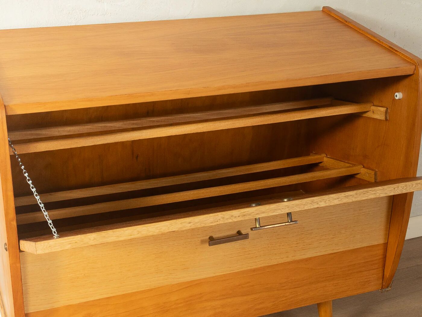 1950s Mid-Century Shoe Cabinet