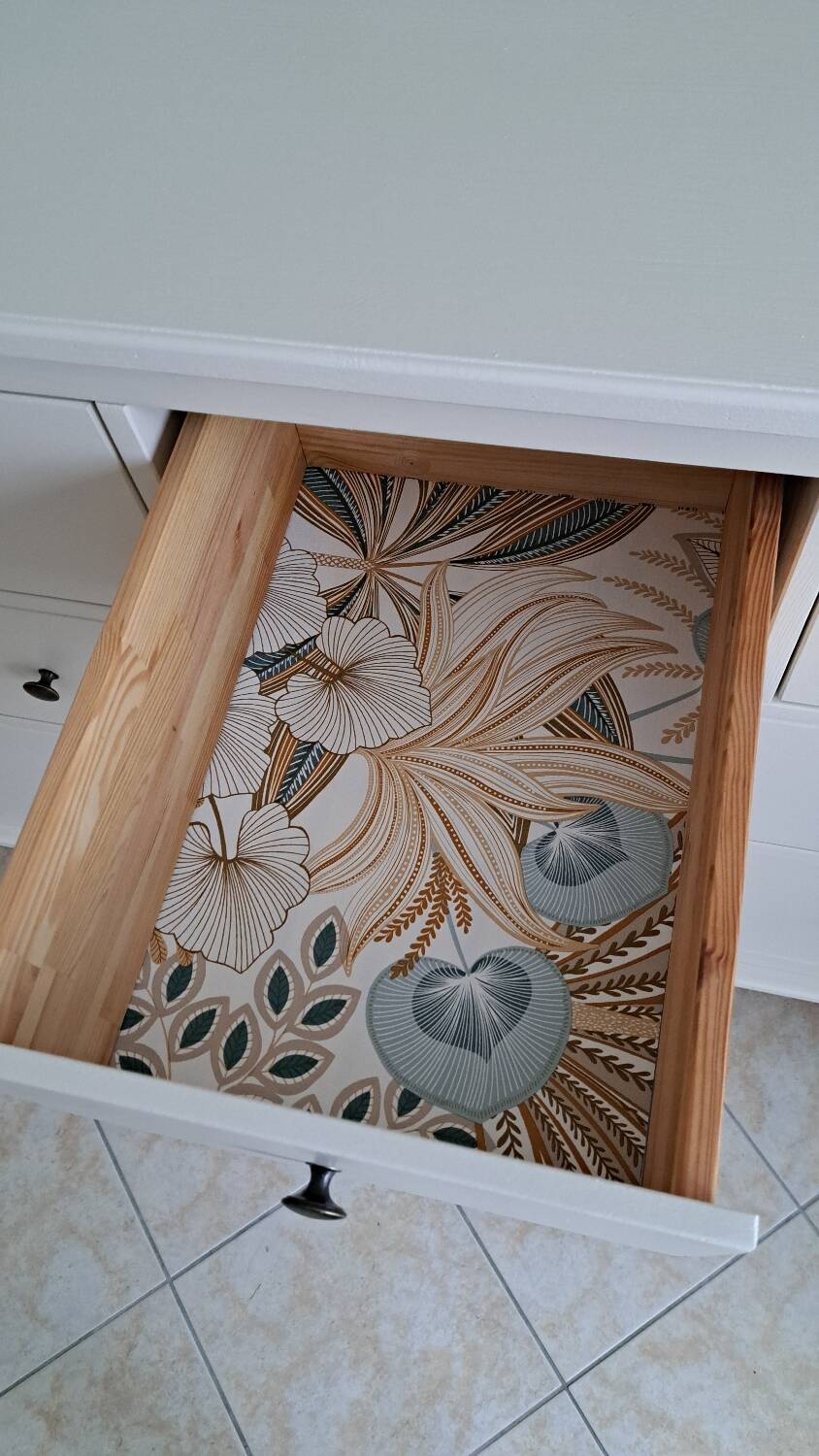 Large Rød Sødgren linen chest of drawers