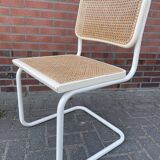 Cesca dining room chair designed by Marcel Breuer