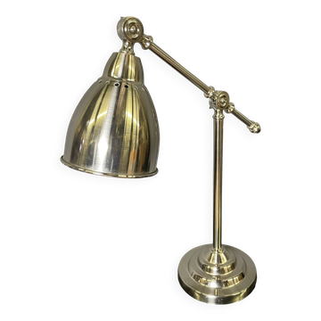 Lampe en métal chromé