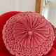 Coussin rond velours