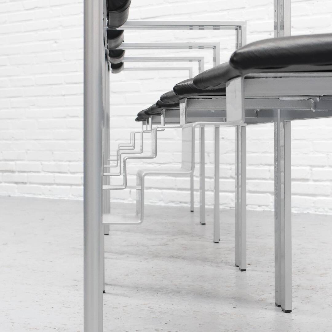 Trix Dining Chair Set by Karl Friedrich Förster for KFF 1980s