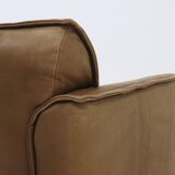 Neck Leather 2,5-Seater Sofa by Hugo de Ruiter for Leolux 1970s