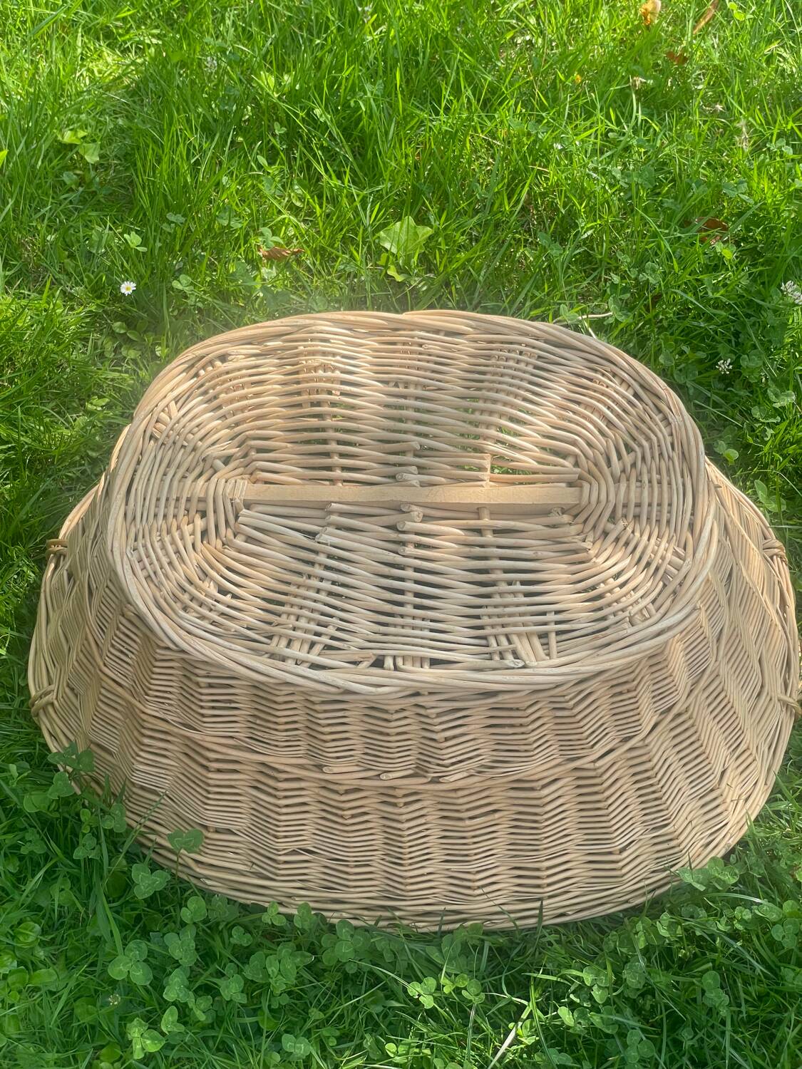 Large wicker basket