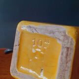 Vintage 50s cracked ceramic lamp