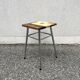 Vintage stool with an industrial spirit
