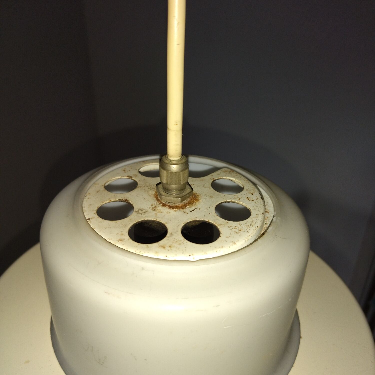 Scandinavian hanging lamp by Louis Kalff 60s