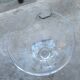 6 Daum crystal water glasses 22cl with square base h 11.6cm