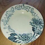 Assiettes Creuses Vintage Longwy “Tournesol” | Lot de 4