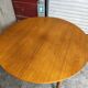Table ronde scandinave vintage