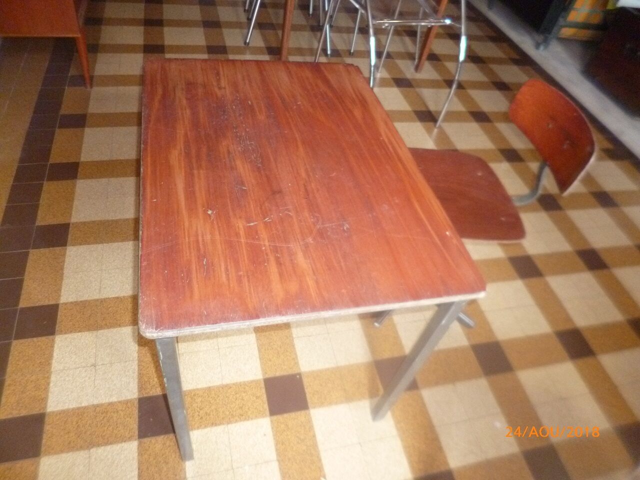Child desk and chair 1960