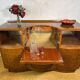 Art Deco Vintage Burr Walnut Cocktail Cabinet Sideboard Beautility1930-1940