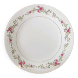 Floral porcelain dish
