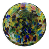 Blown glass trivet confetti Italy