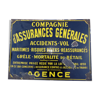 Advertising enamel plate 50