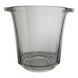 Glass champagne bucket
