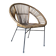 1960s rattan armchair