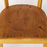 Pair of 1950s Frankfurt Dining Chairs, Germany – Refurbished Beechwood