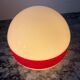 Lampe design Philips en métal et opaline