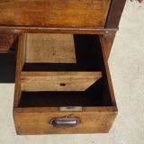 Office furniture, old glove maker's table.