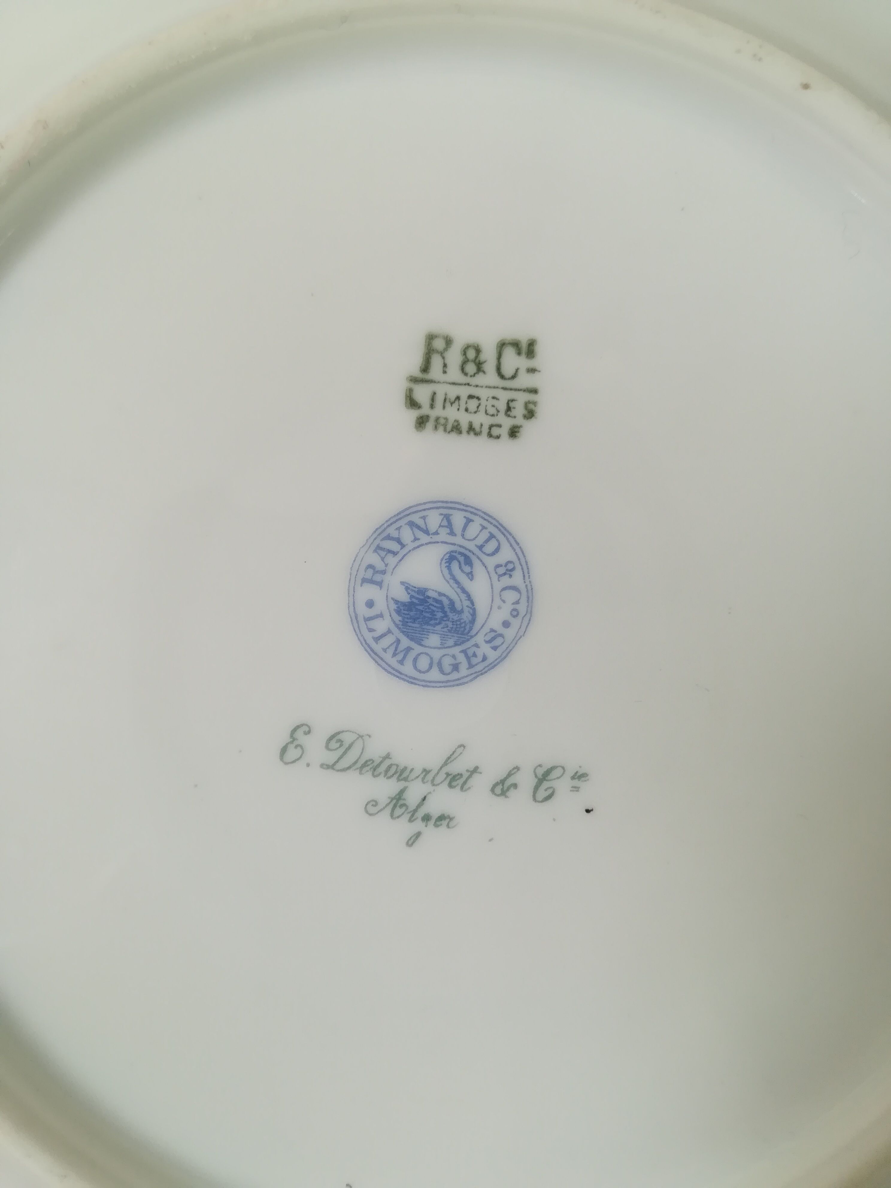 Raynaud porcelain dessert service