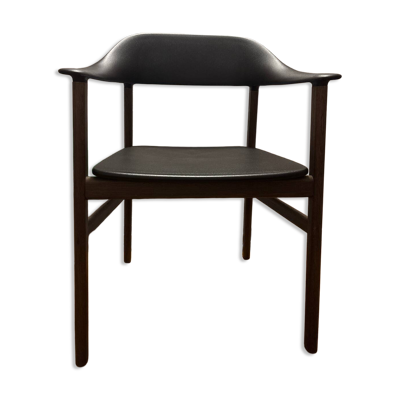Fauteuil en noyer noir Herit - Normann Copenhagen