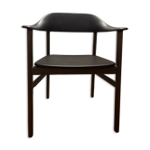 Fauteuil en noyer noir Herit - Normann Copenhagen